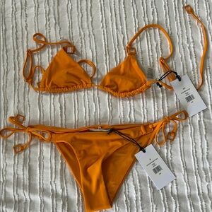 Onia Orange Bikini Set